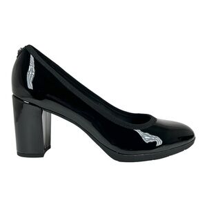 Anne Klein Women's Castana Block Heel Pumps Black Size 7M